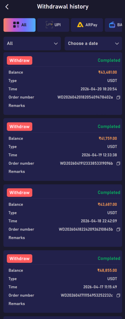 Jai Club Earning Proof